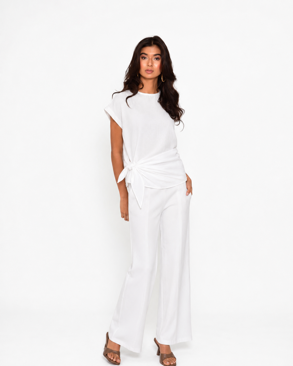 Blusa Pañoleta - BLANCO MAGNOLIA
