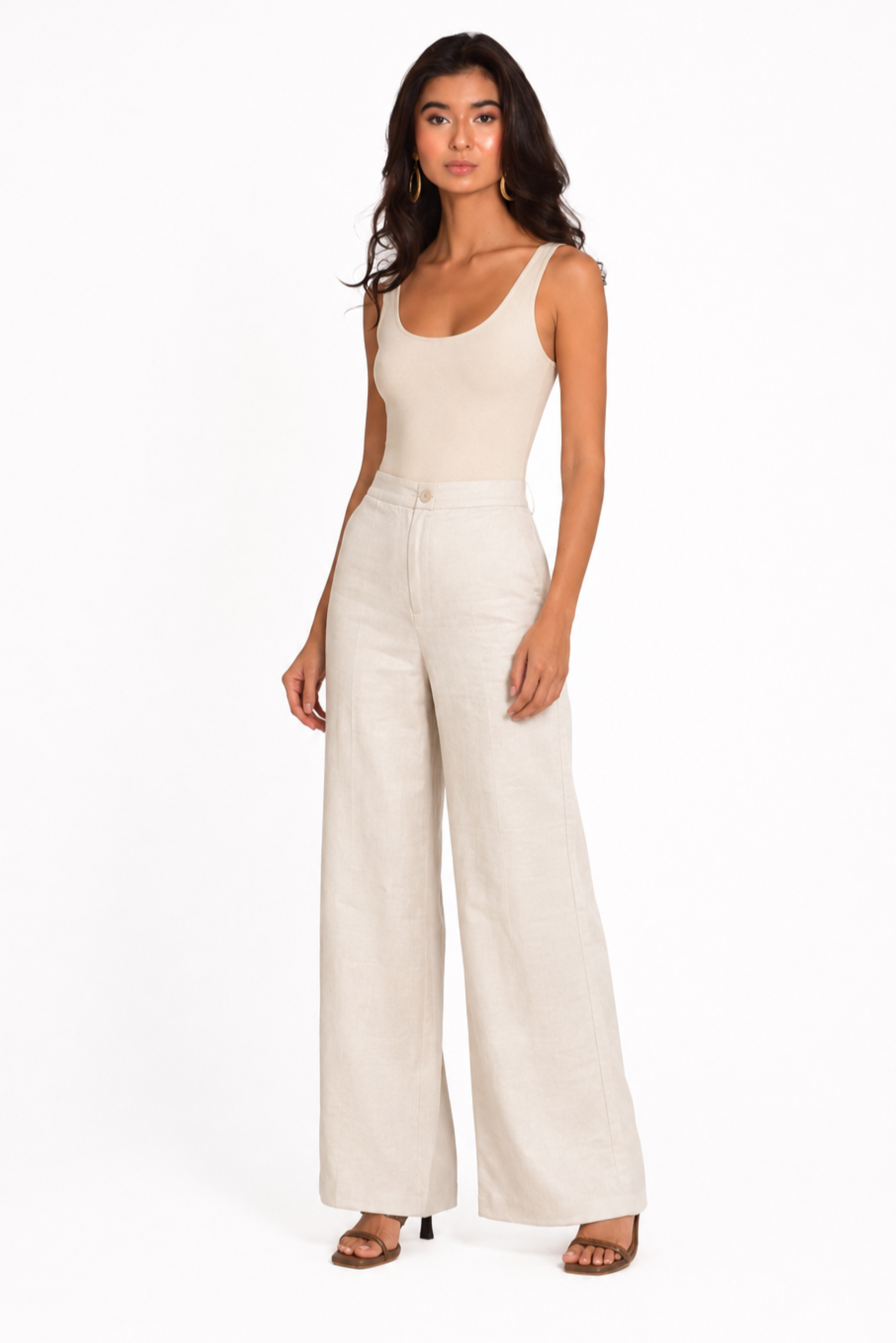 Pantalón Amelia - Caqui