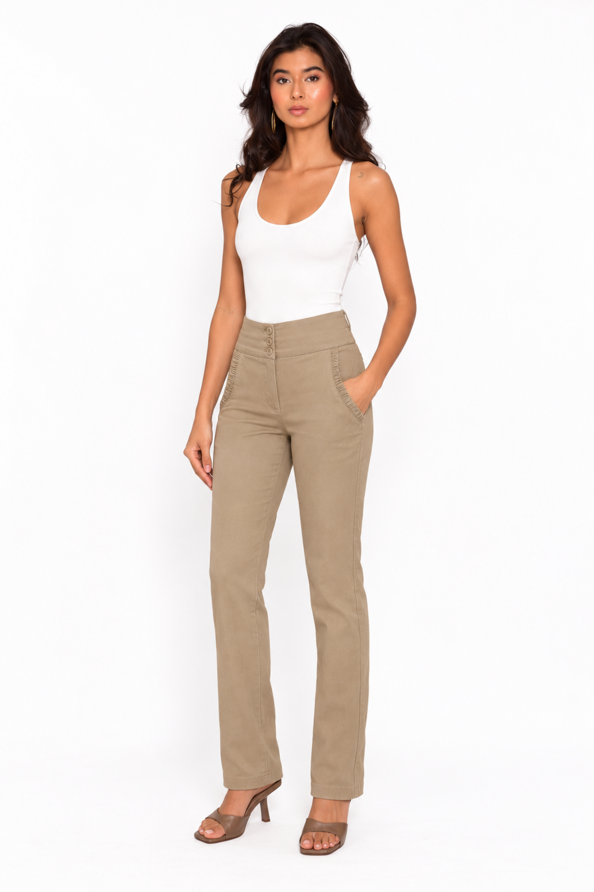 Pantalón Catalina bota recta.