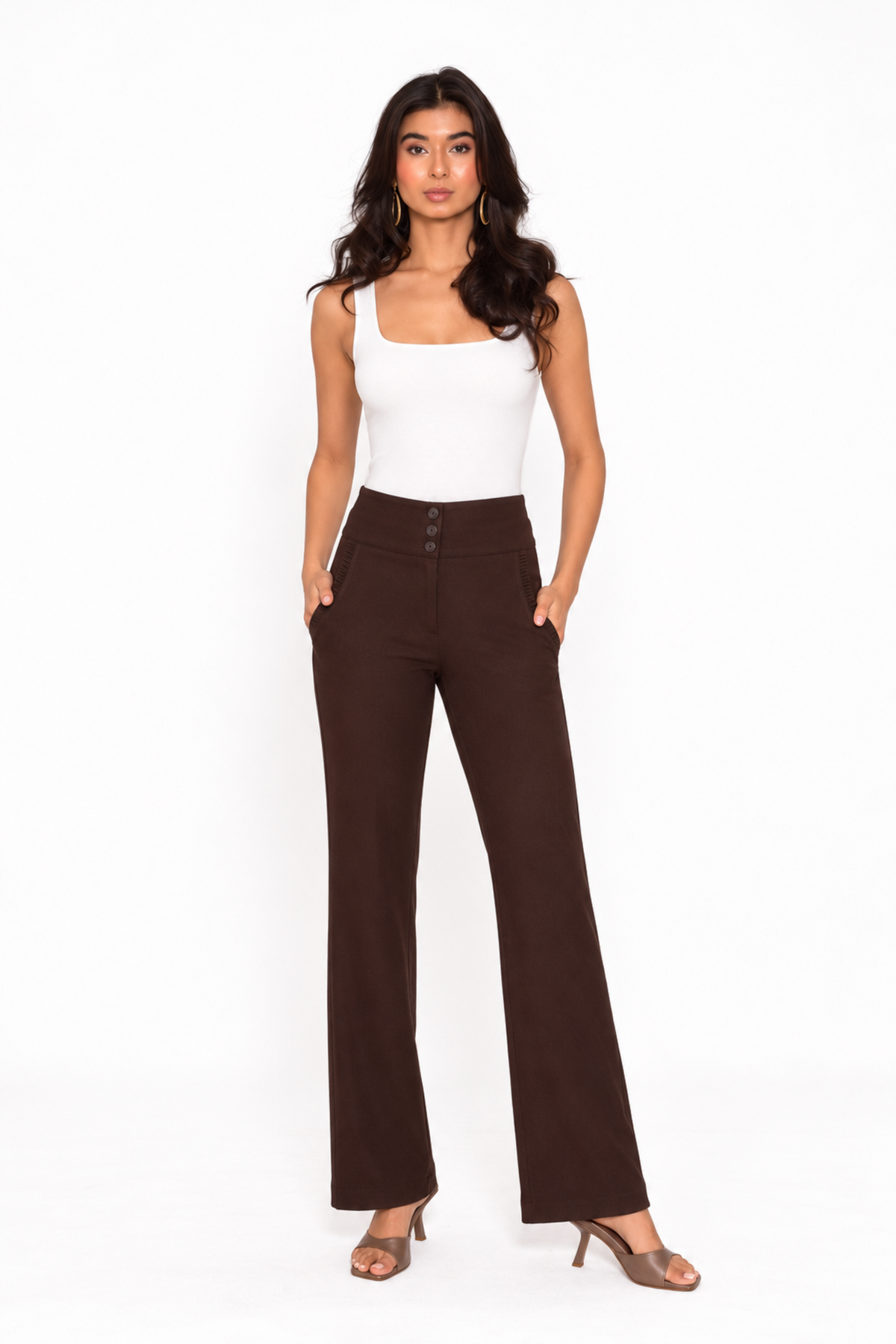 Pantalón Catalina bota recta.