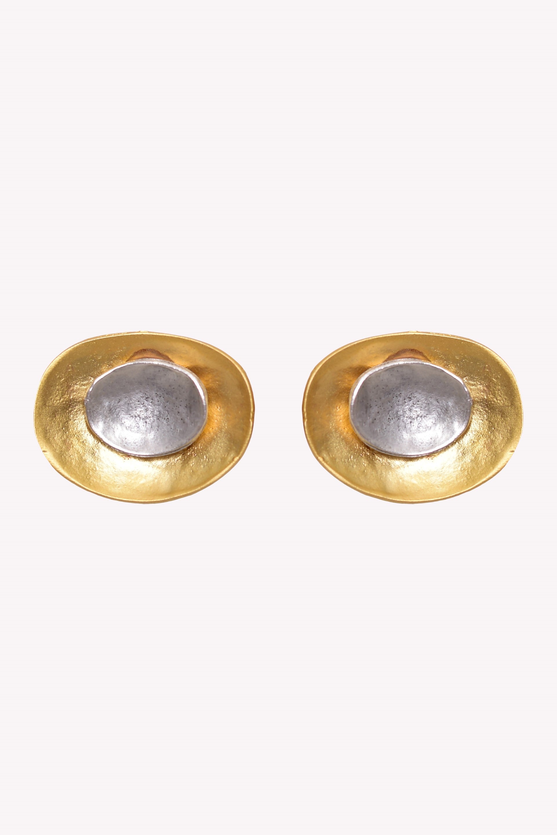 Set collar + aretes Oro-Plata
