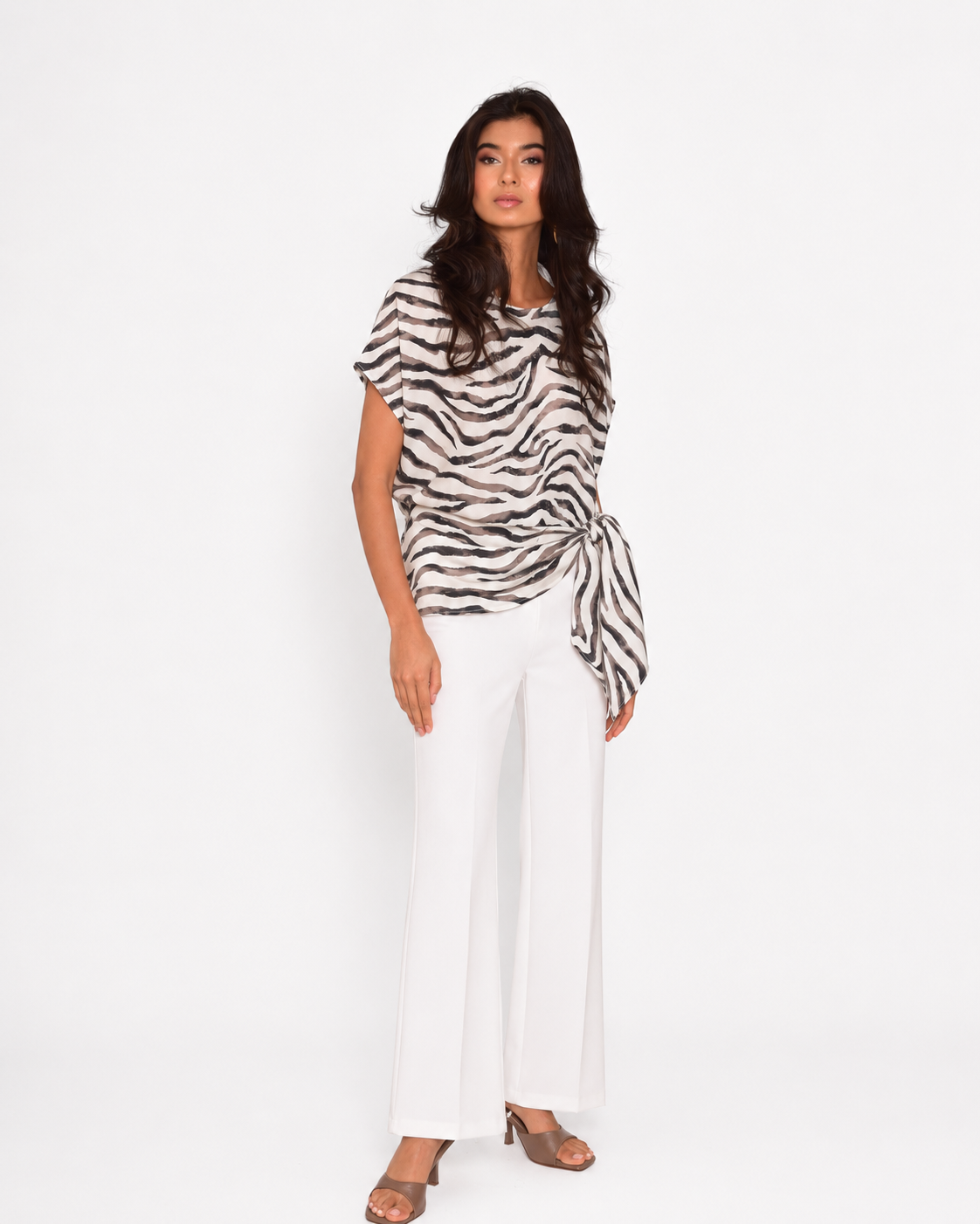Blusa Pañoleta - BLANCO GIA WIL