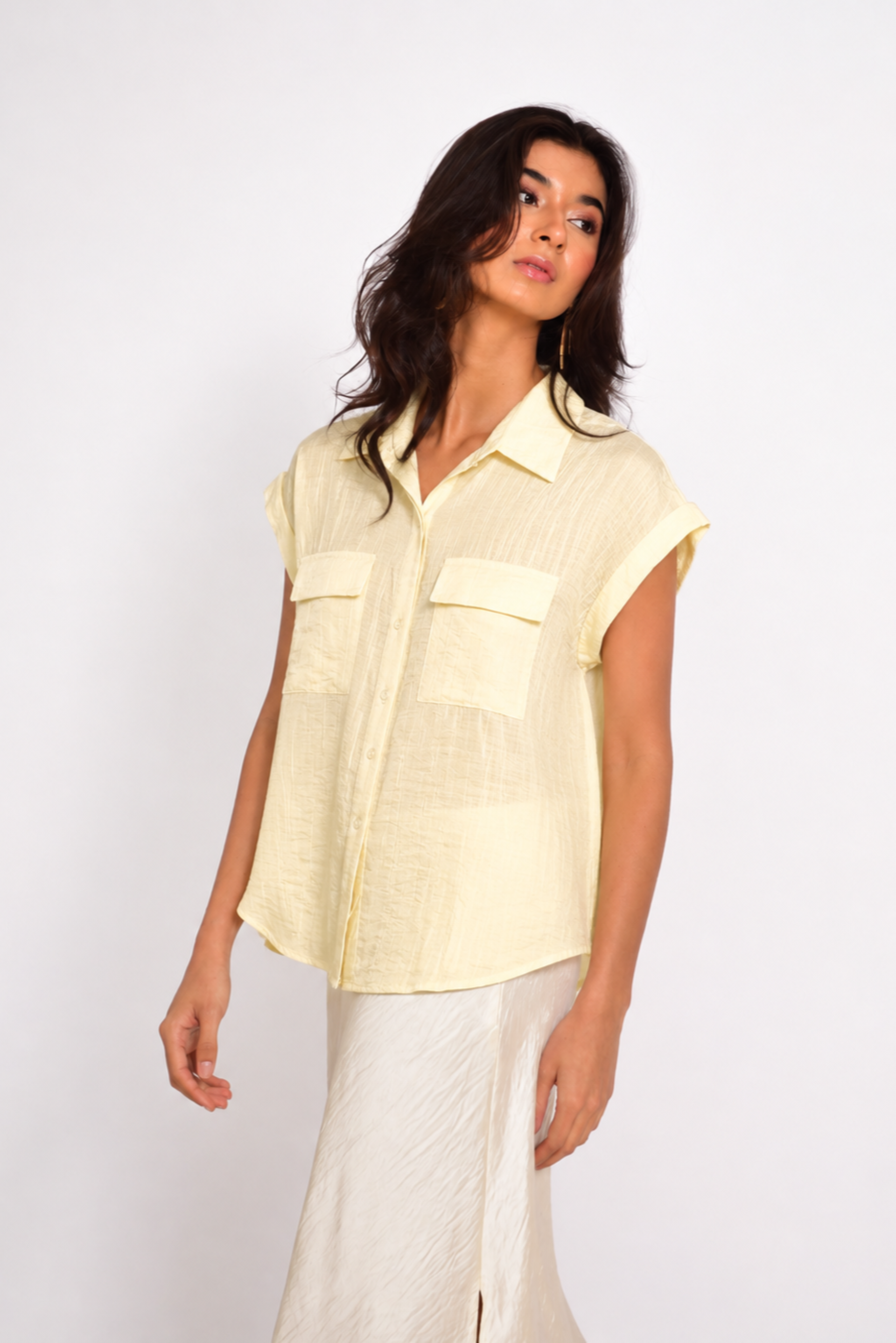 Blusa Magnolia - Amarillo