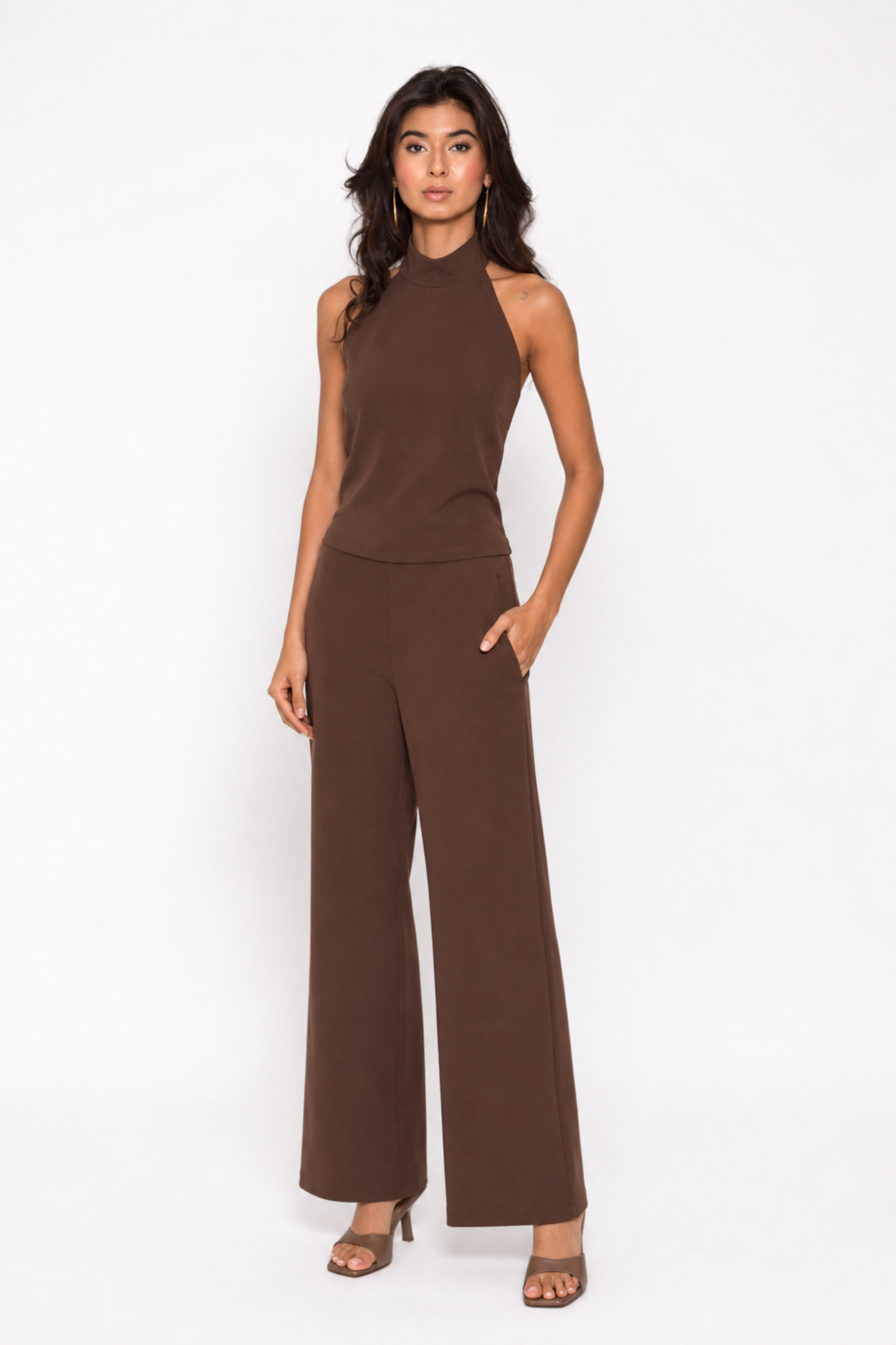 Conjunto Amanda - Café - vista 1