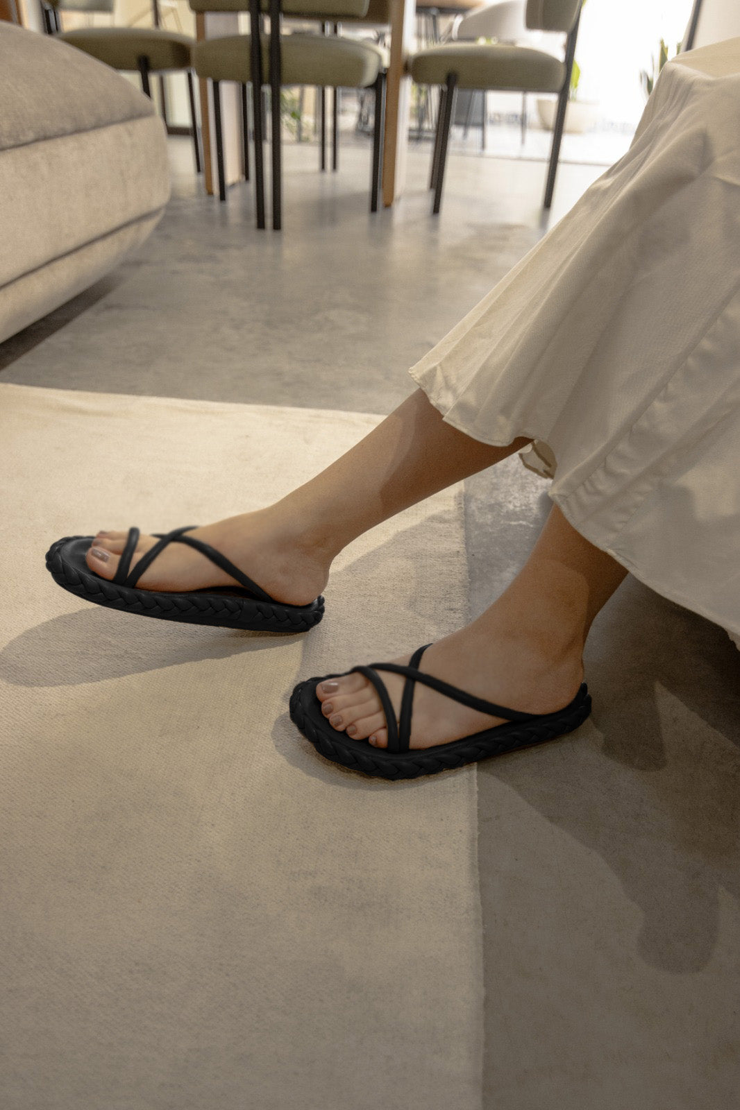 Sandalias Strambolli - NEGRO