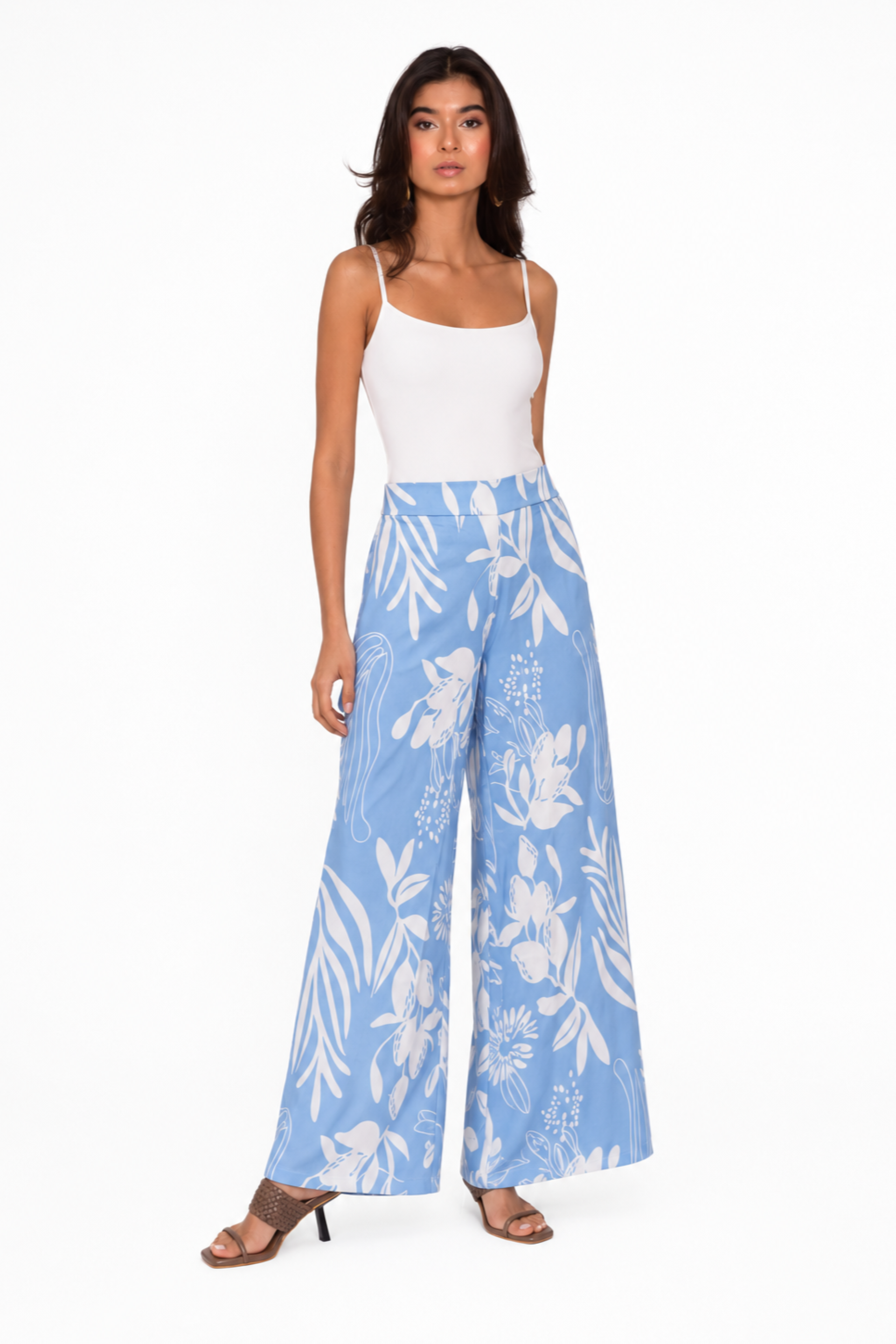 Pantalón Julieta - Azul estampado
