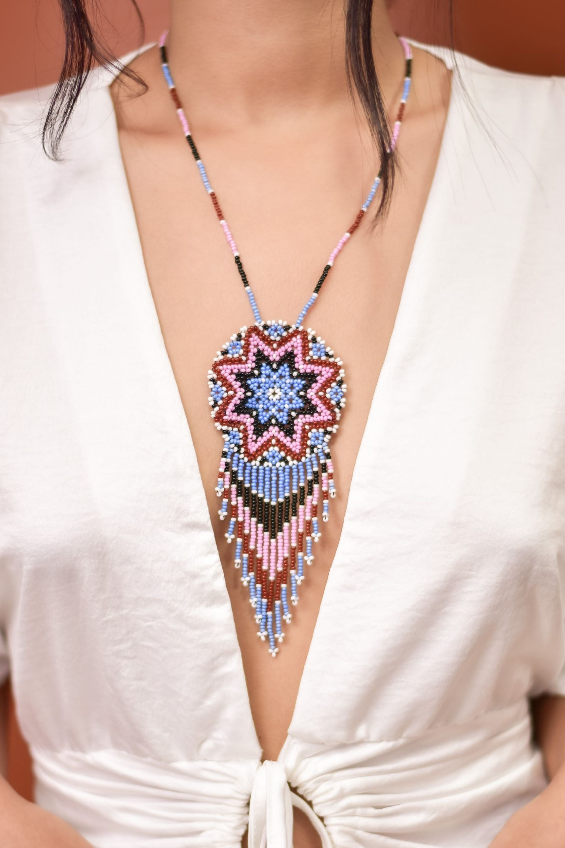 Collar Mandala mostacilla