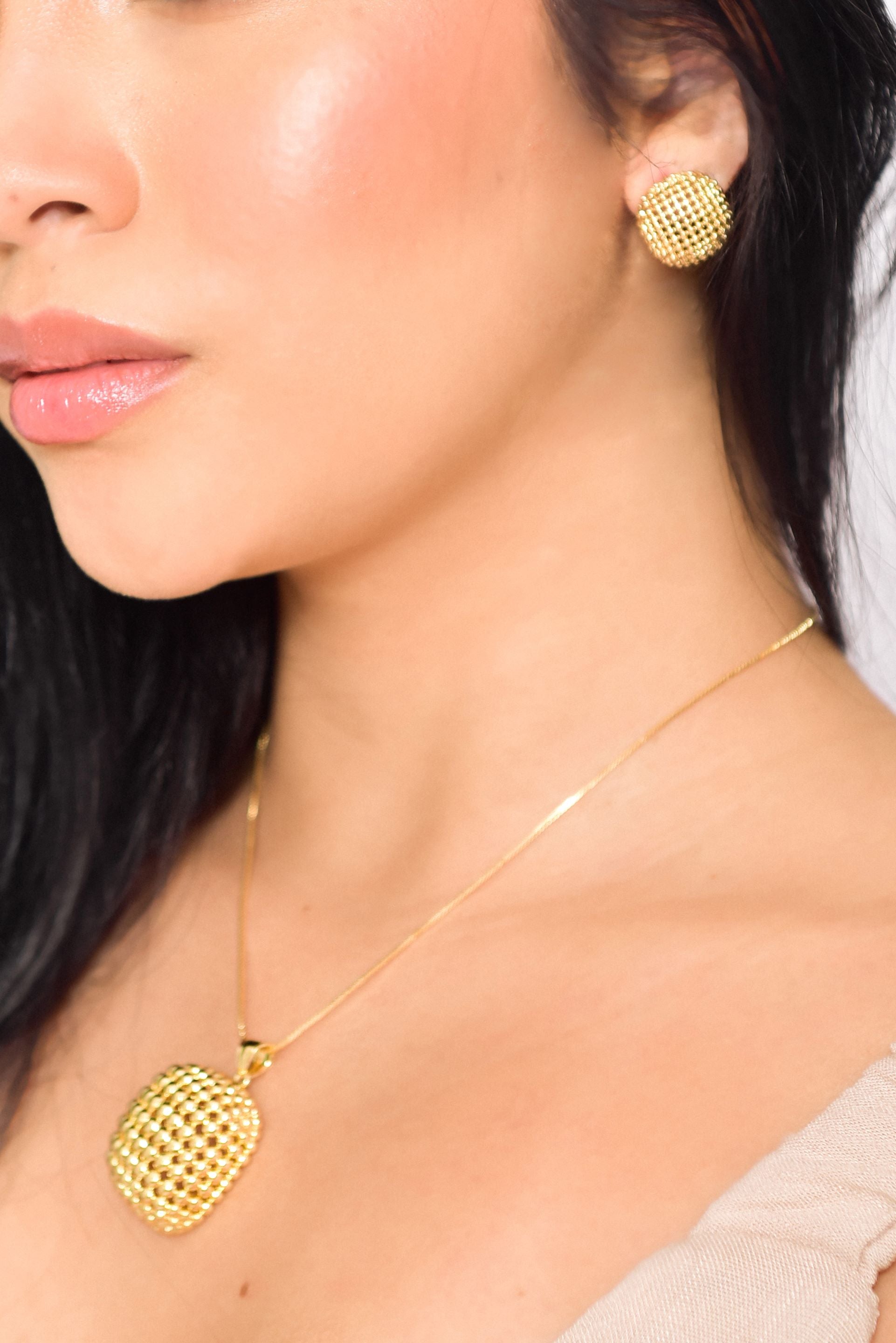 Set collar + aretes Estelar